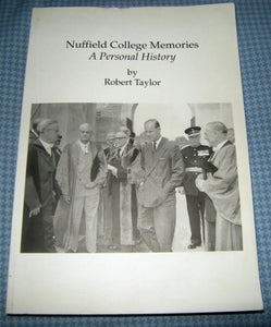 Nuffield College Memories: A Personal History 