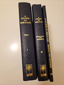 Course in Miracles 3 Vol. Set 