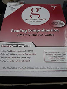 Reading Comprehension GMAT Preparation Guide 