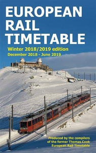 European Rail Timetable Winter 2018-2019 Edition 