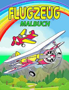 Flugzeug Malbuch 