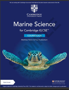 Cambridge IGCSE™ Marine Science Coursebook with Digital Access (2 Years) 