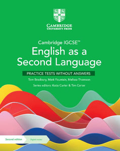 Cambridge IGCSE™ English as a Second Language Practice Tests without Answers with Digital Access (2 Years) 