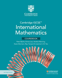 Cambridge IGCSE™ International Mathematics Coursebook with Digital Version (2 Years' Access) 