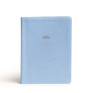 NASB Tony Evans Study Bible, Powder Blue LeatherTouch 