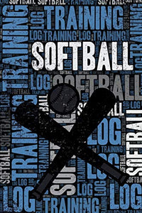 Softball Training Log and Diary 