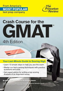 Crash Course for the GMAT, 4th Edition 