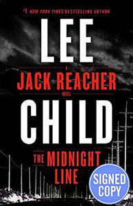 The Midnight Line A Jack Reacher Novel  Signed  Autographed Copy 