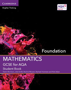 GCSE Mathematics for AQA Foundation Student Book 