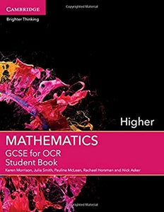 GCSE Mathematics for OCR Higher Student Book 