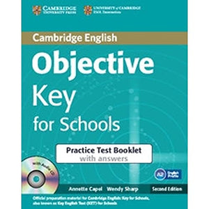 Objective Key for Schools Practice Test Booklet with Answers with Audio CD 