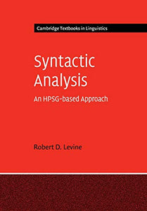 Syntactic Analysis 