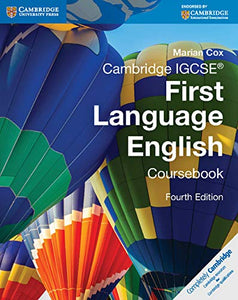 Cambridge IGCSE® First Language English Coursebook 