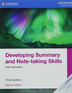 Developing Summary and Note-taking Skills with Answers 