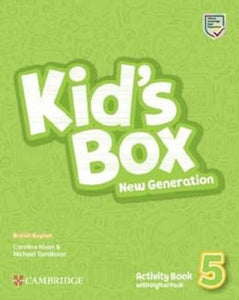 Kid's Box New Generation Level 5 Activity Book with Digital Pack British English 