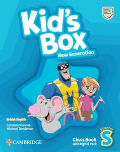 Kid's Box New Generation Starter Class Book with Digital Pack British English 