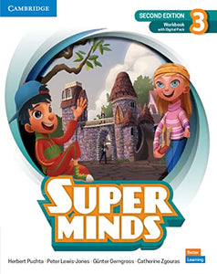 Super Minds Level 3 Workbook with Digital Pack British English 