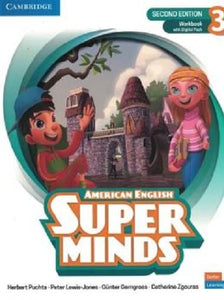 Super Minds Level 3 Workbook with Digital Pack American English 