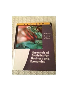 Essentials of Statistics for Business an 