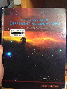 A First Course in Differential Equations 