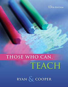 Those Who Can, Teach 