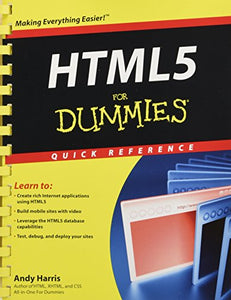 HTML5 For Dummies Quick Reference 