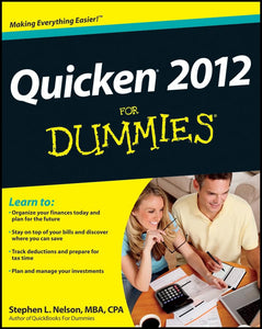 Quicken 2012 For Dummies 