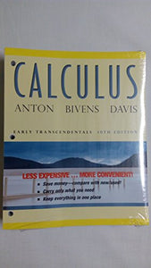 Calculus Early Transcendentals 10E Binder Ready   Version 