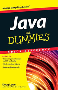 Java For Dummies Quick Reference 