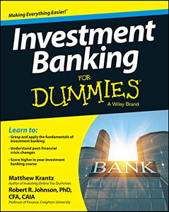 Investment Banking For Dummies 