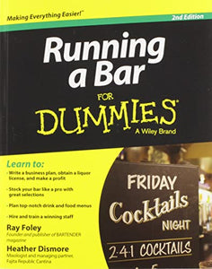 Running a Bar For Dummies 