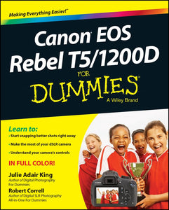 Canon EOS Rebel T5/1200D For Dummies 