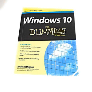 Windows 10 For Dummies 