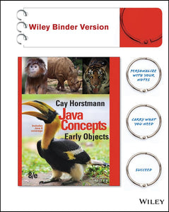 Java Concepts, Binder Ready Version 