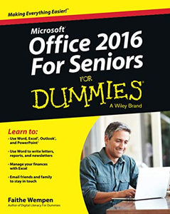 Office 2016 For Seniors For Dummies 