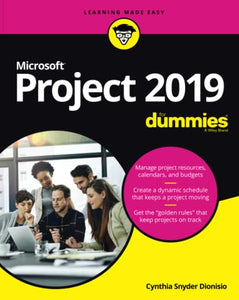 Microsoft Project 2019 For Dummies 