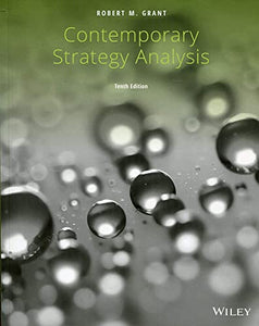 Contemporary Strategy Analysis 