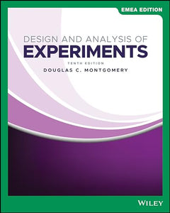 Design and Analysis of Experiments, EMEA Edition 