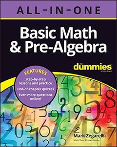 Basic Math & Pre-Algebra All-in-One For Dummies (+ Chapter Quizzes Online) 