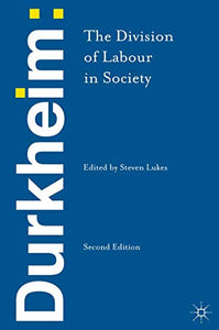 Durkheim: The Division of Labour in Society 