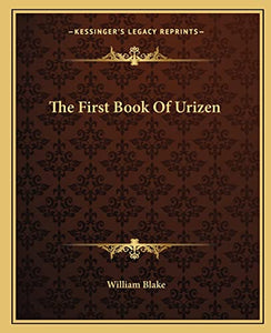 The First Book of Urizen 