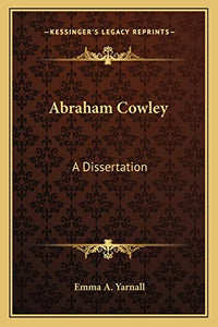 Abraham Cowley 