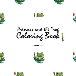 Princess and the Frog Coloring Book for Children (8.5x8.5 Coloring Book / Activity Book) 