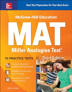 McGraw-Hill Education MAT Miller Analogies Test, Third Edition 