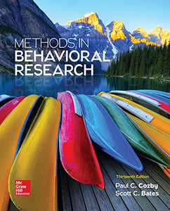 Loose Leaf for Methods in Behavioral Research 