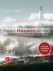 Read, Reason, Write 11e MLA 2016 UPDATE 