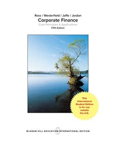 Corporate Finance: Core Principles and Applications 