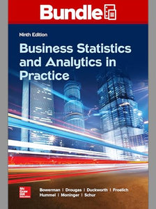 Gen Combo LL Business Statistics in Practice; Connect Access Card 