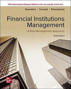 ISE Financial Institutions Management: A Risk Management Approach 