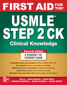 First Aid for the USMLE Step 2 CK, Eleventh Edition 